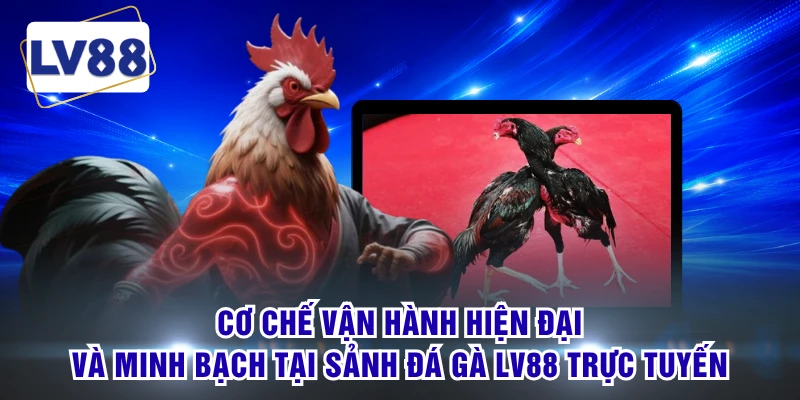 Cơ chế vận hành hiện đại và minh bạch tại sảnh đá gà LV88 trực tuyến