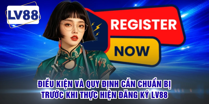 Điều kiện và quy định cần chuẩn bị trước khi thực hiện đăng ký LV88